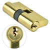 60mm Copper Dual Open Lock Cylinder Anti theft Door Lock