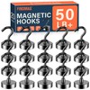 FINDMAG 20 Pack Magnetic Hooks, 50lbs Strong Magnetic Hooks Heavy