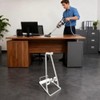 Soporte de metal para aspiradora para dormitorio, pasillo