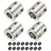 PATIKIL Shaft Coupling Connection L22 x D20 10 mm to