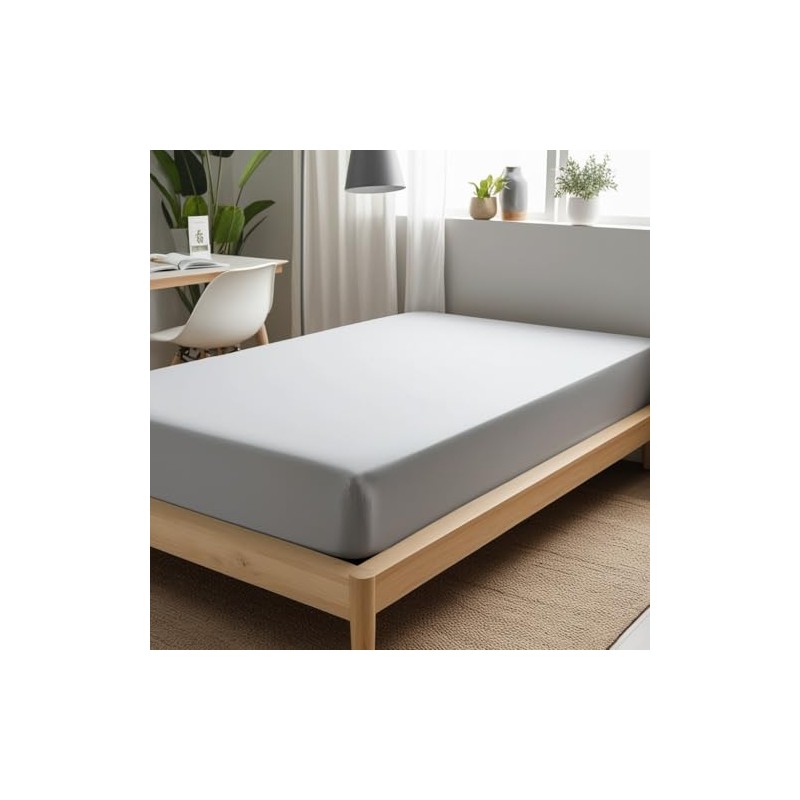 200 Thread Count 100% Egyptian Cotton Fitted Sheet - Extra