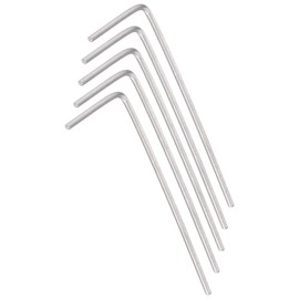 TA-VIGOR 5Pcs 0.9mm L-Shaped Hex Key Wrench Set, CR-V Steel Metric Allen Wrenches for Electronics Repair, Furniture Assembly, and DIY Projects