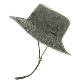 FUPUTWO Safari Hat, Women's, Outdoor Hat, Cotton, Mountain Climbing, Camping, Summer, Khaki