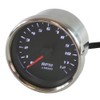 Rise Corporation T07Z990001BK Motorcycle Tachometer, LED Backlight Function, 12,000 RPM,
