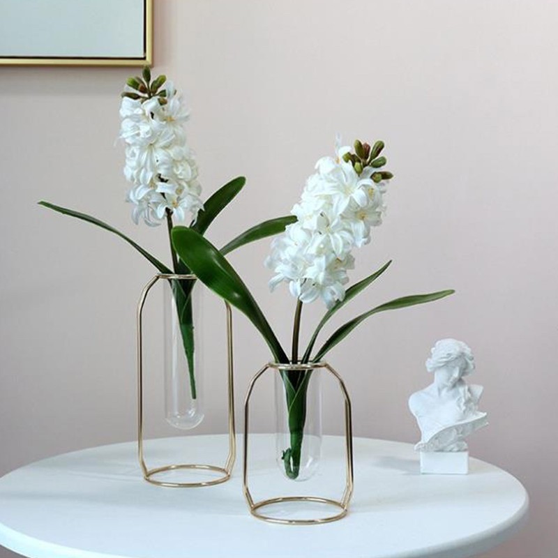 2pcs Artificial Hyacinth Orientalis Bouquets Beautiful High Simulation Flower Branch