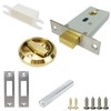FarBoat 1 Set Recessed Flush Lock for Cabinet 201 Stainless