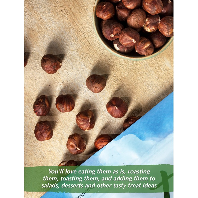 NUTS U.S. - Oregon Hazelnuts (Filberts) | Raw and Unsalted