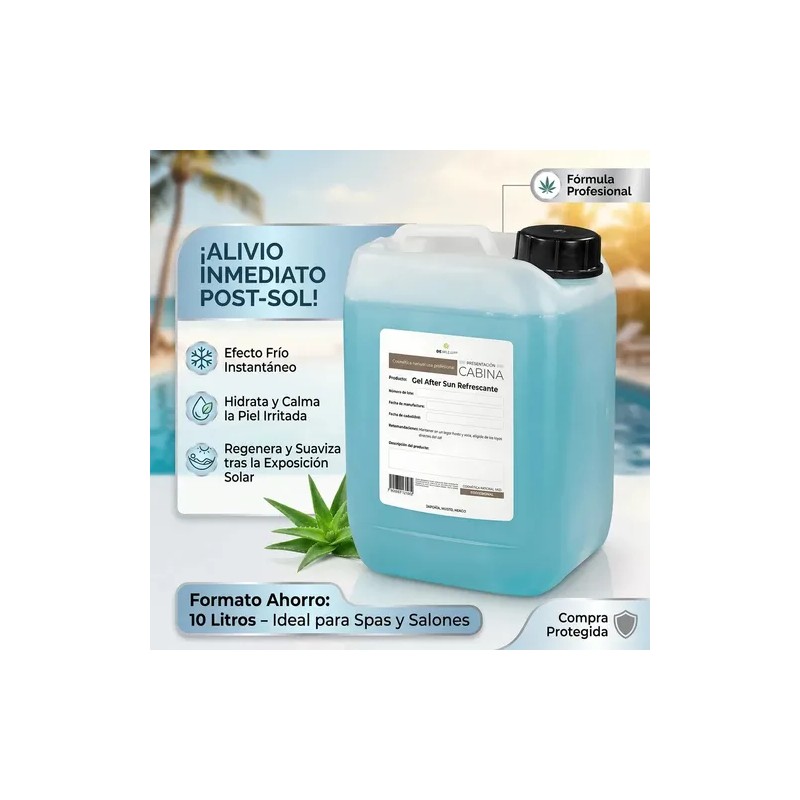 Gel post solar Beohemp After Sun Con aloe vera por