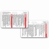 Burn Guidelines Refferal Criteria Horizontal Badge Reference Card (1 Card)