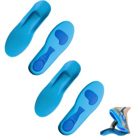 Plantillas Confort, Ortopédicas Plantilla Transpirable Y Amortiguador Para Mujer Hombre, Plantillas Confortables y Transpirables Ajustables, Plantilla Ergonómicas Con Soporte De Arco Alto Para (2 par, 39 - 40)