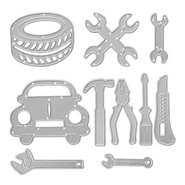 Cutting Dies Metal, Repair Tools Decoration Embossing Stencils for DIY Scrapbooking Photo Album Decorative DIY Paper Cards Making Gift, Repair Tools Metallic Die Cut