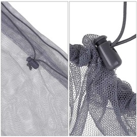 4 Pack Mosquito Head Net Face Mesh Net Head Protecting Net for Outdoor Hiking Camping Climbing Walking Mosquito Fly Insects Bugs Preventing (Regular Size, Grey)