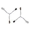 LED Headlight Converters Harness Front Left and Right Compatible with