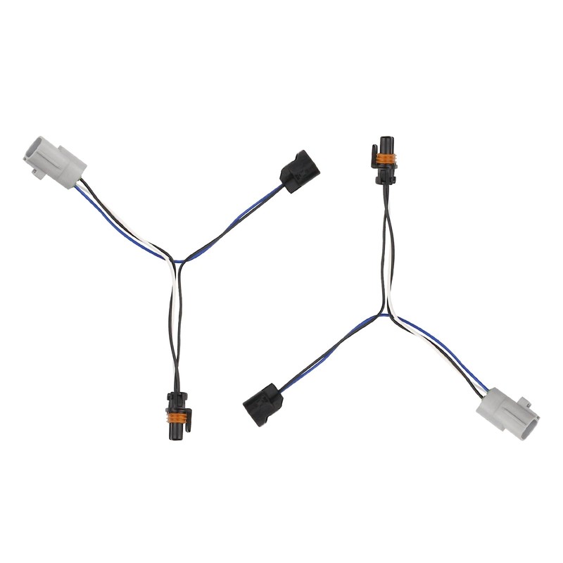 LED Headlight Converters Harness Front Left and Right Compatible with