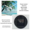 XFM Beach Wall Clock Silent Non-Ticking Battery Operated Clocks 14
