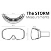 NAKED Optics The STORM Ski Goggles Men, Ski Goggles Women,