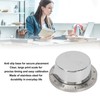 Mechanical Timer Accurate Quiet Counting Loud Alarm Sound Silver Timing