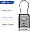 Iron Lock® Key Lock Box Portable with Cable Shackle –