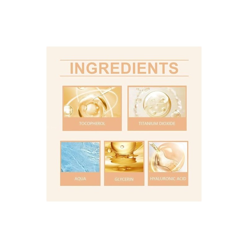 Base Maquillaje Líquida Que Cambia Color Piel Madura Paquete Protector
