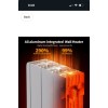 Fierscial 1500W Electric Panel Wall Heater, Plug-in Smart Convection Space