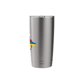 Europe,European flags,Flags of Europe,Europe map. Stainless Steel Insulated Tumbler