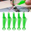 Needle Threader, Alluring Needle Threader for Sewing Machines, Threading Aid,