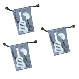 Operitacx 3 Sätze Türstopper tragbar für unterwegs Wohnung Fahrtürschloss Hotel Türschloss Reisesperren Hoteltürschlösser für Reisende sicheres Reiseschloss Hotel-Reiseschloss Metall Silber