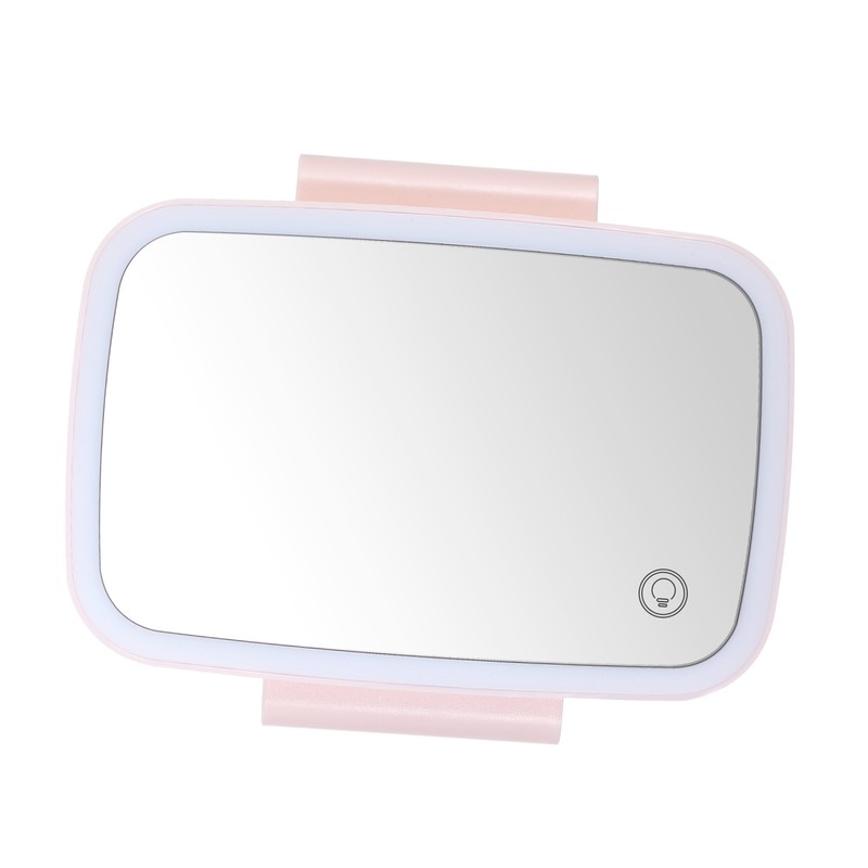 Car Sun Visor Mirror with LED Lights Makeup Sun-shading Cosmetic