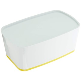 Leitz MyBox WOW 52294016 Small Storage Box with Lid Yellow