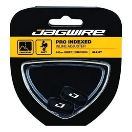 Jagwire Pro Mini Inline Index Adjuster (Shift/Gear 4mm) (2pcs) - Black