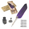 VABNEER Vintage Feather Pen Calligraphy Set, Antique Nib Calligraphy Pen