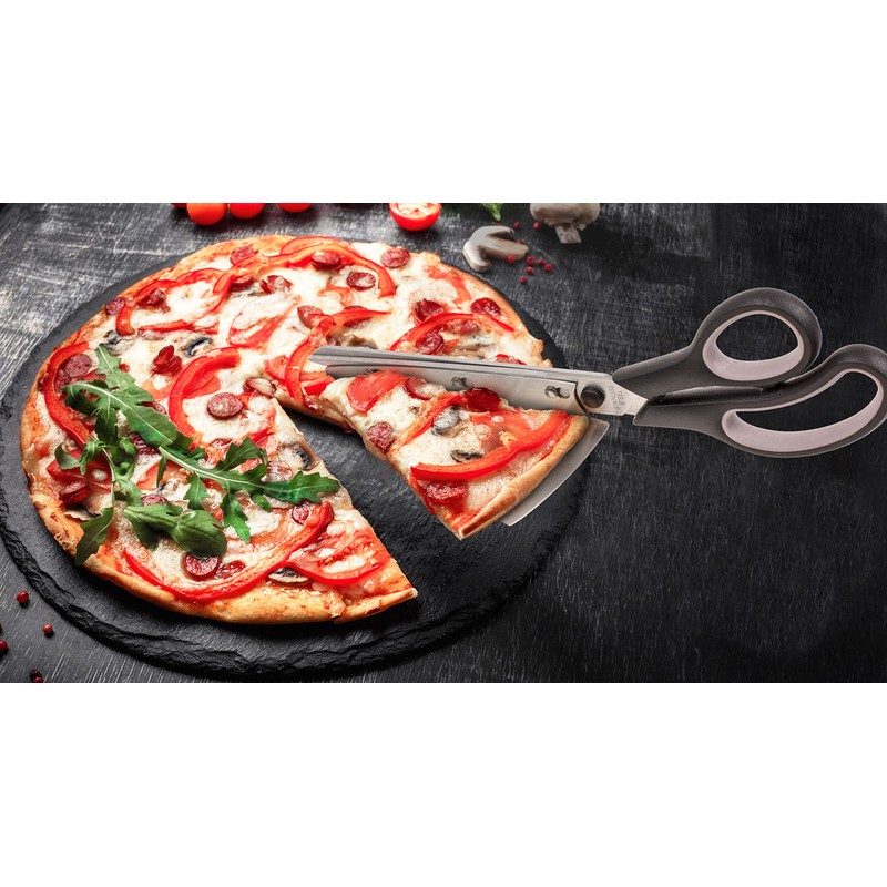 Pizza Cutter Pizza Scissors with Pizza Server, Stainless Steel Kitchen