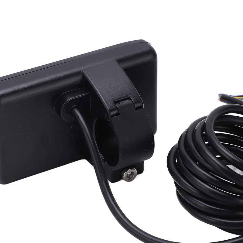 Durable Lightweight Ebike LCD Display Meter 24V 36V 48V Plug