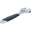 Adjustable Wrench, Soft Rubber Handle, 10'