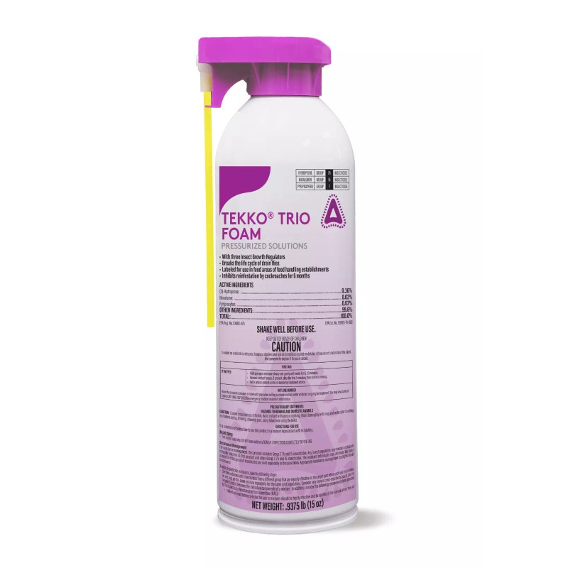Control Solutions Tekko Trio Foam IGR Targets Indoor Insects 15
