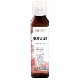 Aura 아우라 카시아 그라피 씨 스킨 케어 오일 GC/MS 순도 테스트 완료 118ml (4파운드 온스) [4 Ounce (Pack of 1)] Aura Kasia Grapeseed Skin Care Oil GC/MS Tested Purity 118ml (4 Ounce) [4 Ounce (Pack of 1)]