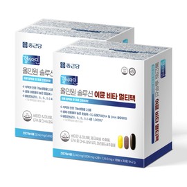 Chong Kun Dang All-in-One Multivitamin Immune Women Men Comprehensive Mineral Multipack 2 Sets / 종근당 올인원 멀티비타민 이뮨 여성 남성 종합 미네랄 멀티팩 2세트