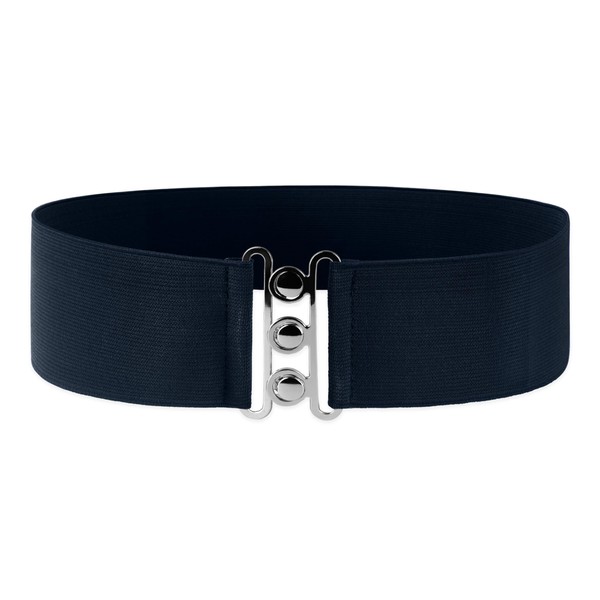 BlackButterfly 3 Inch Elastic Hook Buckle Belt -