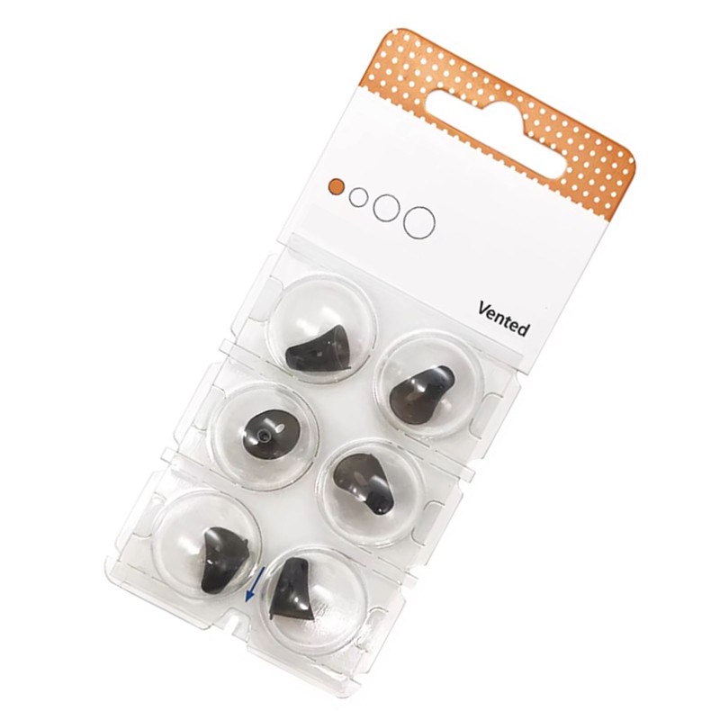 6pcs Sound Aid Ear Tips Better Soundproofing Silicone Sound Amplifer