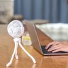 Stroller Fan Universal Adjustment Octopus Baby Fan 2500 to 4400RPM