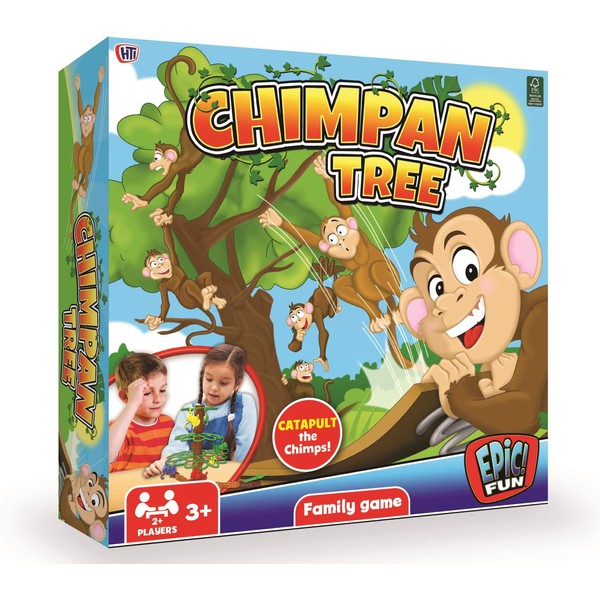 HTI Chimpan Tree Family Board Game | Fun Toys for