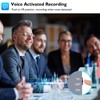 128GB(1520Hour) Magnetic Digital Voice Recorder - Voice Activated Recorder with