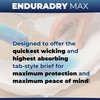 LivDry EnduraDry Max Adult Diapers with Tabs, Up to 12-Hours,