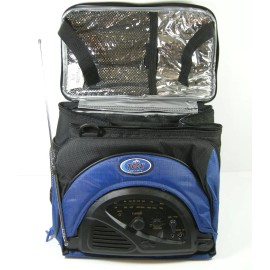 TLC AM FM Radio Cooler Ice Chest 16 Can Expandable Picnic Tote Box NEW NOS