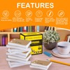 PRIMBEEKS 12 Pack Premium Blank Flip Books Paper with Holes,