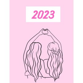 2023 Planner - Pink Weekly Monthly Planner 2023: January 2023-December 2023, 12 Monthly Weekly Planner with Notes