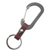 Highstyle Keychain, Tochigi Leather & Lightweight Aluminum Carabiner, Base Grade