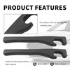 New Car Seat Gap Filler 2 Pack,Flexible Seat Gap Filler