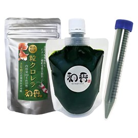 Waka Chlorella Trial Set, Raw Chlorella, Powdered Chlorella, Chlorella, Medaka, Goldfish, Daphn, PSB
