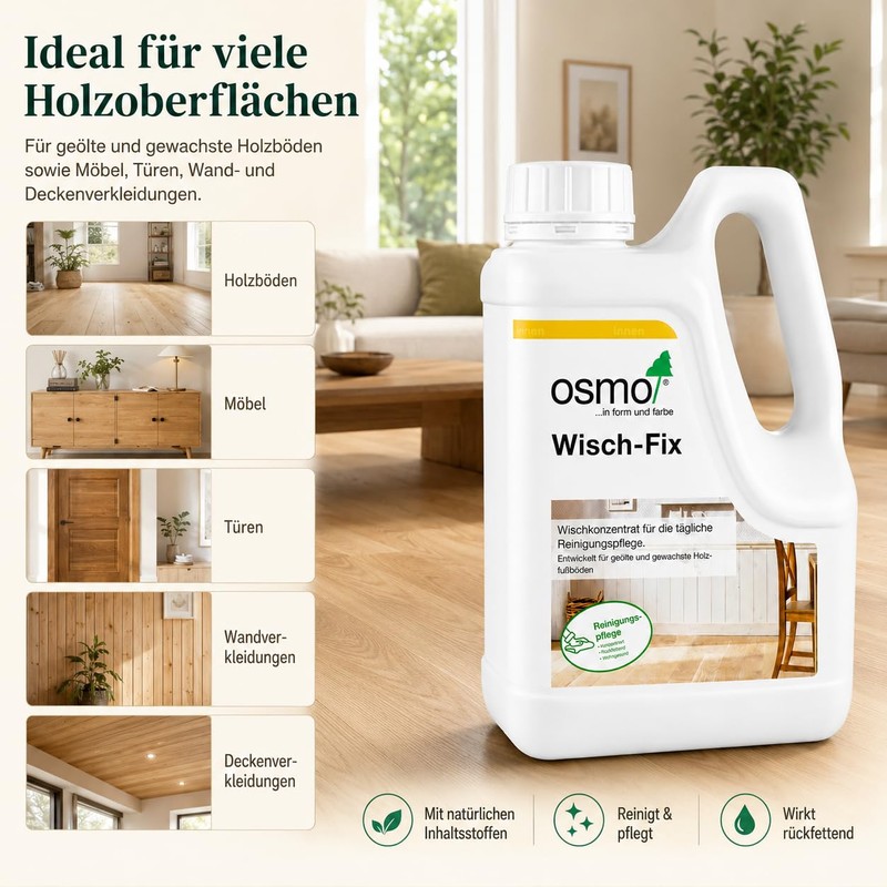 Osmo Wisch-Fix 1L 8016 Highly Effective Special Mop Concentrate with